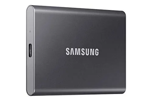 Samsung T7 tragbare SSD, 2 TB externes Solid-State-Laufwerk