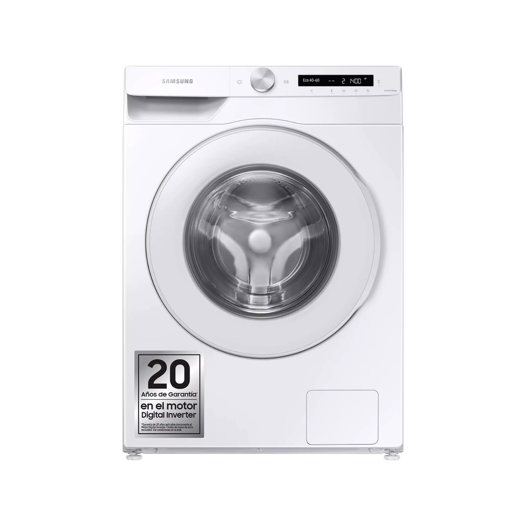 Samsung 12 kg Waschmaschine mit AI Control & Dampf — Ansicht 2