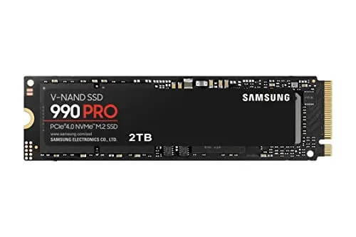 Samsung 990 PRO NVMe M.2 SSD, 2 TB, PCIe 4.0