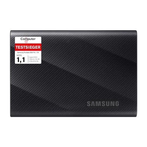 Samsung Portable SSD T9, 1 TB, 2.000 MB/s Lesen