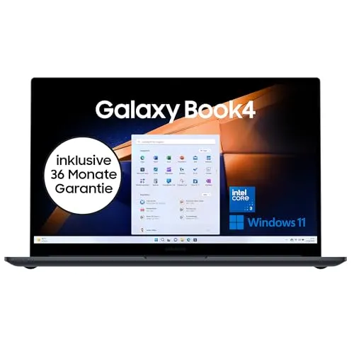 Samsung Galaxy Book4 Notebook, 15, 6-Zoll-Display · 256 GB · QWQC