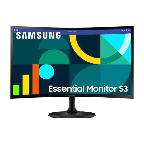 Samsung S36GD Essential Curved Monitor 24 Zoll